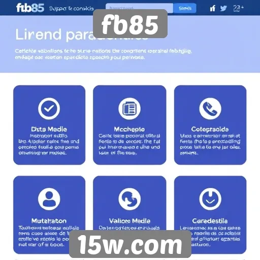 Análise das principais características do site fb85